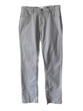 PAPER DENIM & CLOTH NWT Chinos Grey Slim Fit Sz 33 x 32
